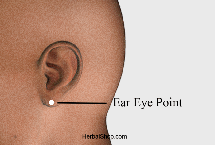Acupressure Point Ear Eye Point – HerbalShop