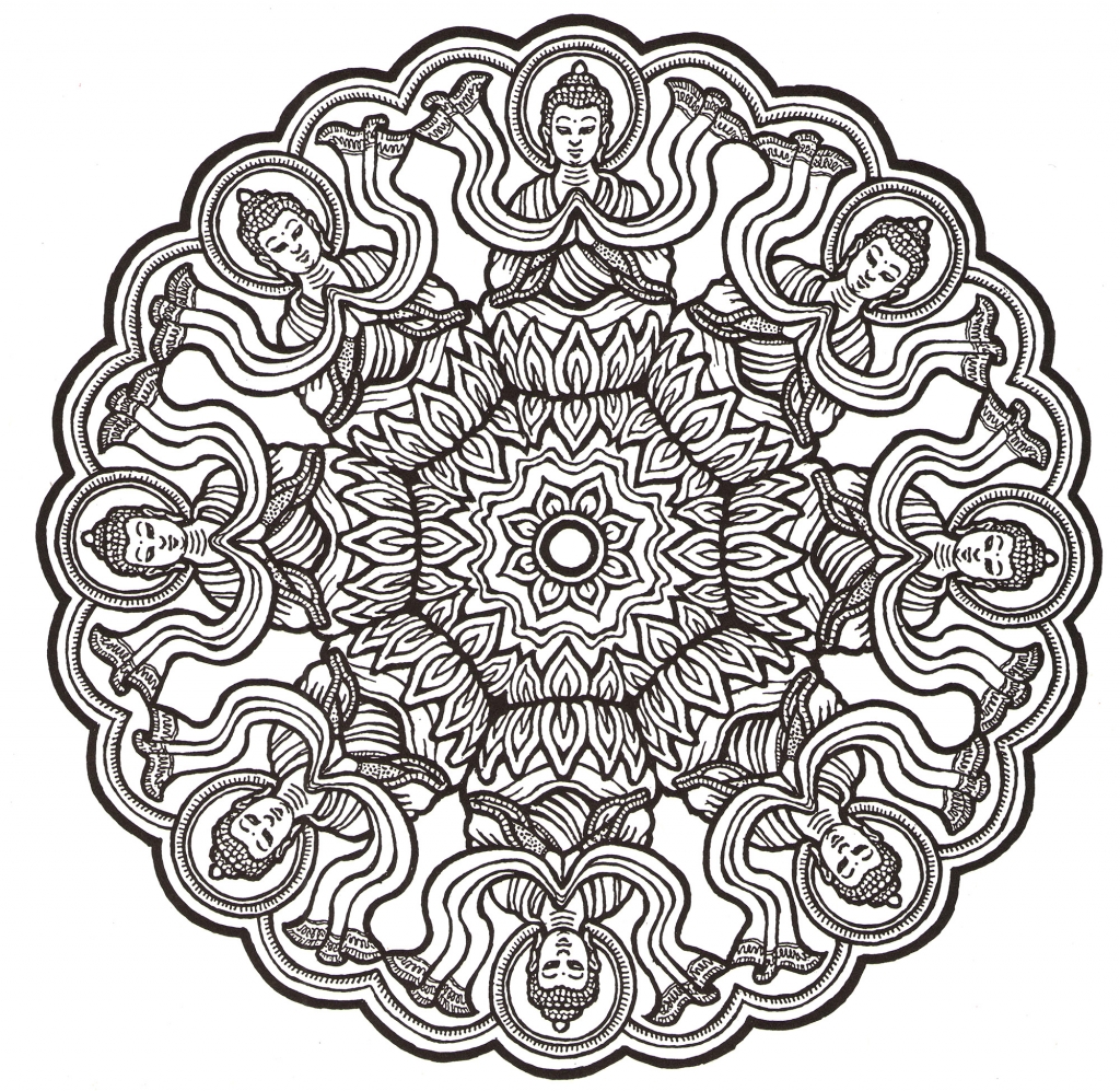 Color Me Happiness Mandalas for Relaxation HerbalShop