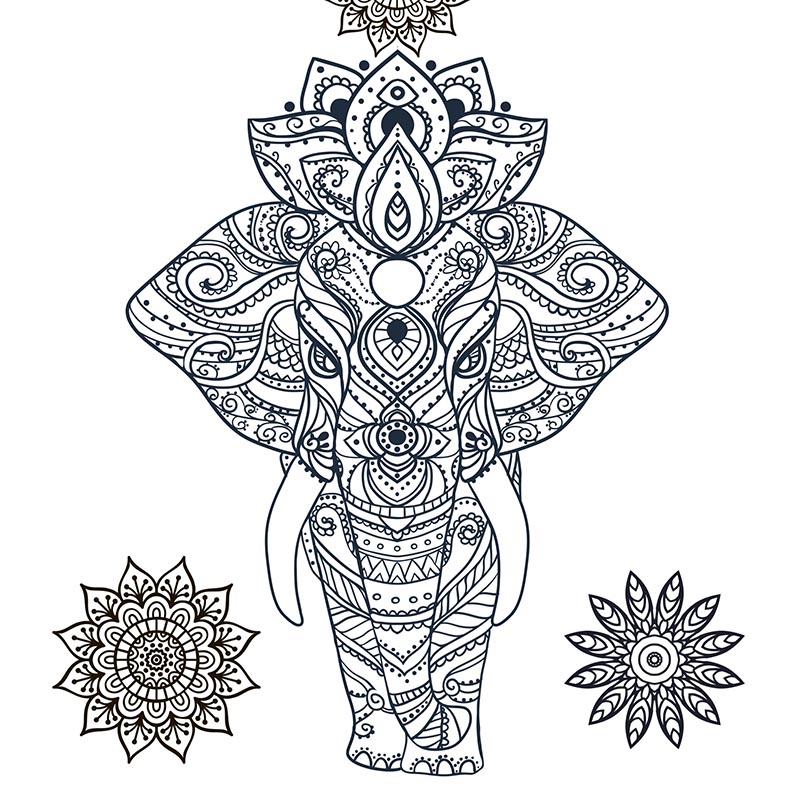 stress free coloring pages for kids