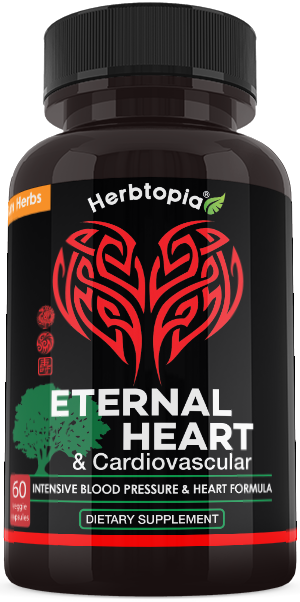 Eternal Heart & Cardiovascular Health Supplement - Intensive Formula to Promote Healthy Heart, Cholesterol Lowering, and Cardiovascular Health