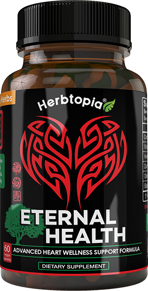 Eternal Health Heart Supplement - Intensive Formula to Promote Healthy Heart, Cholesterol Lowering, and Cardiovascular Health