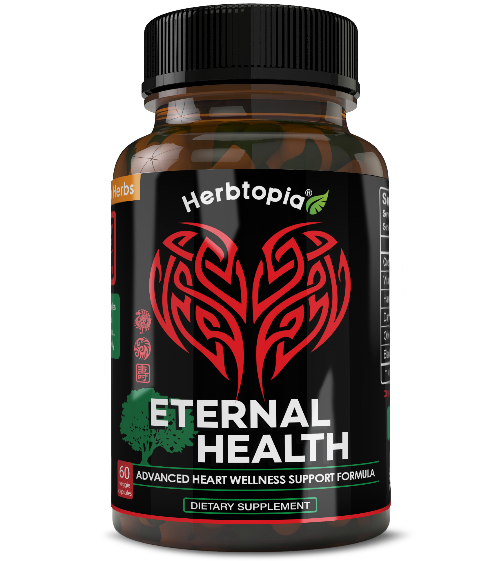 Eternal Health – Natural Blood Pressure Support Supplement for Heart & Circulatory Health